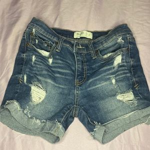 Mudd distressed denim shorts